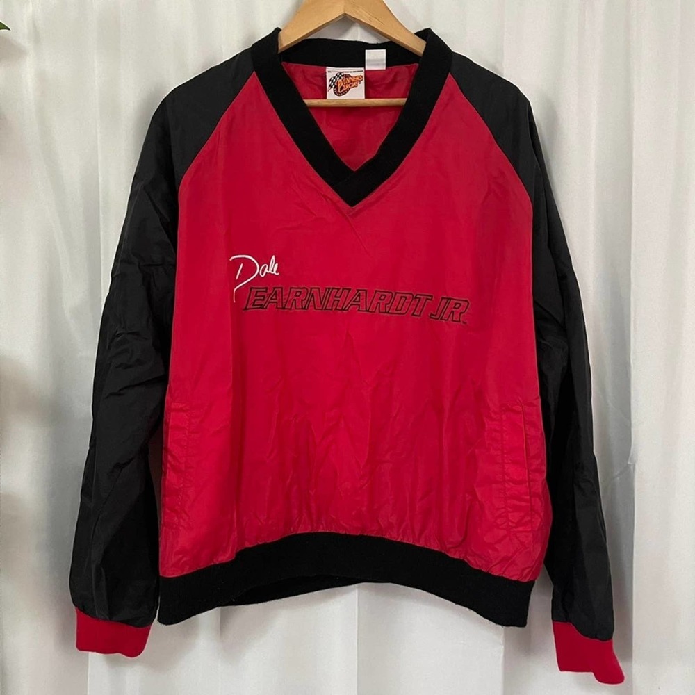 Nascar dale earnhardt jr. Windbreaker pullover size XL